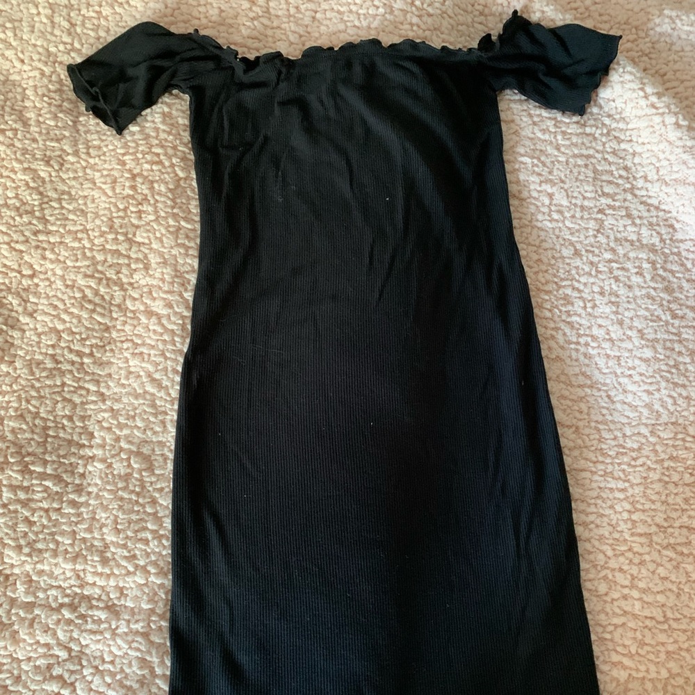 Offshoulder mini dress